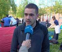 Euskal Herriko ikasle mugimenduak ere bat egin du Palestinaren aldeko protestekin