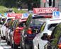 Las autoescuelas de Gipuzkoa se movilizan ante la falta de examinadores y la ''dejadez'' de la Administración