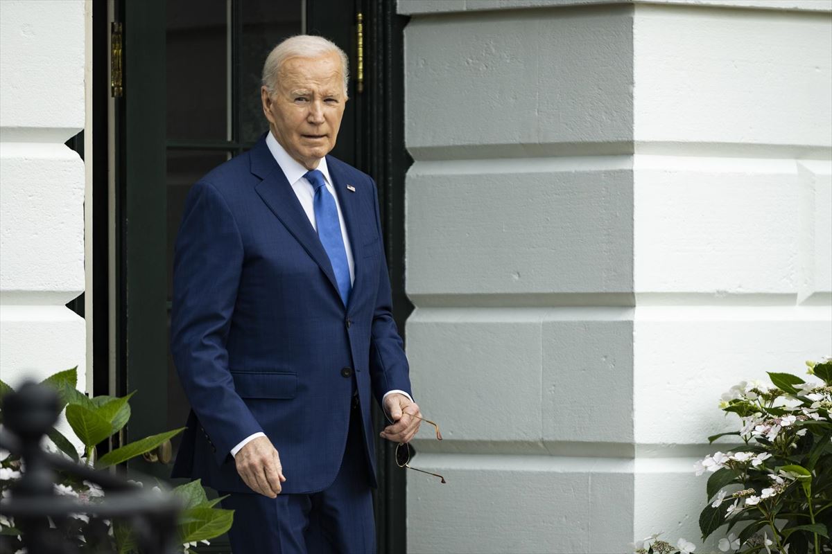Joe Biden, ayer en la Casa Blanca.