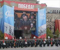 Putin llama a evitar un conflicto mundial en el desfile del Día de la Victoria sobre los nazis