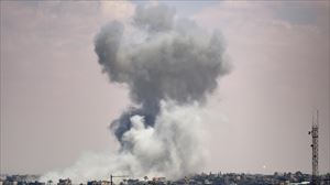 Kea Israelek Gazako Zerrendaren hegoaldean egindako aire-eraso baten ondoren
