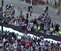 Miles de personas protestan en Malmö contra la participación de Israel en Eurovisión