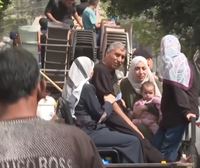 Al menos 12 palestinos muertos por nuevos bombardeos israelíes en Rafá, desde donde la gente intenta marcharse