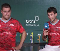 Ezkurra y Azpiroz: ''Estamos contentos con la victoria, pero no con el juego''