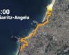 La antorcha olímpica recorre la costa de Iparralde desde esta mañana