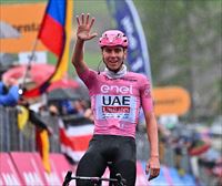 Tadej Pogacar suma en el Monte Pana su quinta victoria de etapa en el Giro de 2024