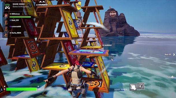 Secuencia del juego Fortnite El Conquis Secuencia del juego Fortnite El Conquis