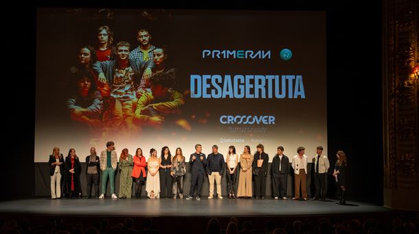 Foto del preestreno en el teatro Victoria Eugenia Foto del preestreno en el teatro Victoria Eugenia