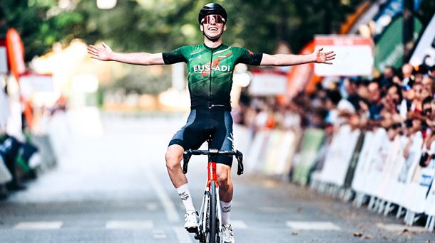 Yago Aguirre. Foto: @RFECiclismo Yago Aguirre. Foto: @RFECiclismo