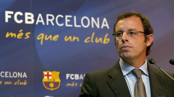 Sandro Rosell, presidente del FC Barcelona. Foto: EFE