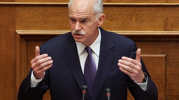 Greek Prime Minister George Papandreous. Photo: EFE