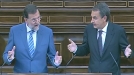 El presidente del Gobierno, José Luis Rodríguez Zapatero, durante su intervención.