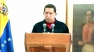 Hugo Chavez, gaurko agerraldian. Telesur