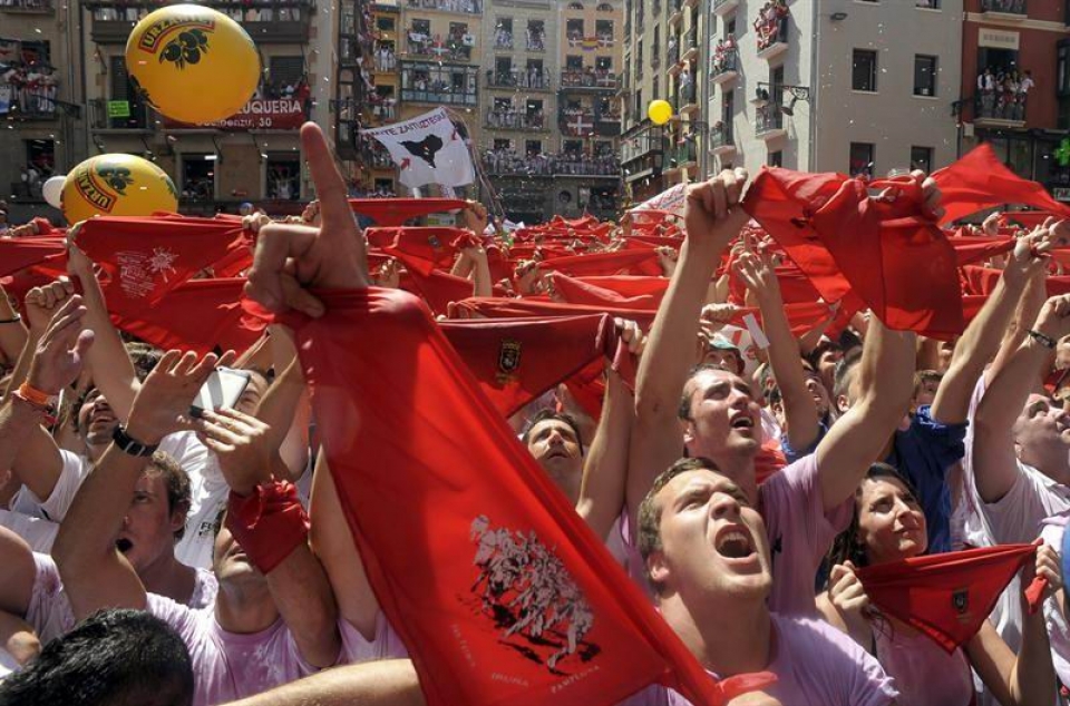 2011ko sanferminak. Argazkia: EFE