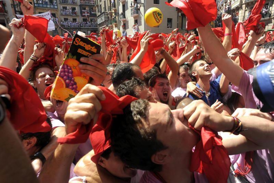 2011ko sanferminak. Argazkia: EFE