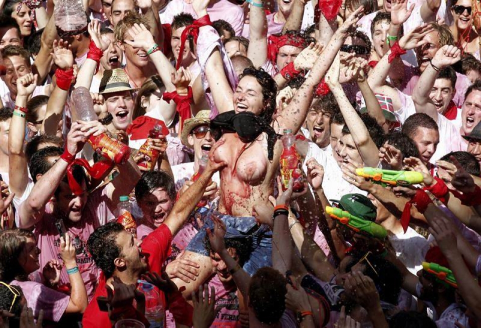 2011ko sanferminak. Argazkia: EFE