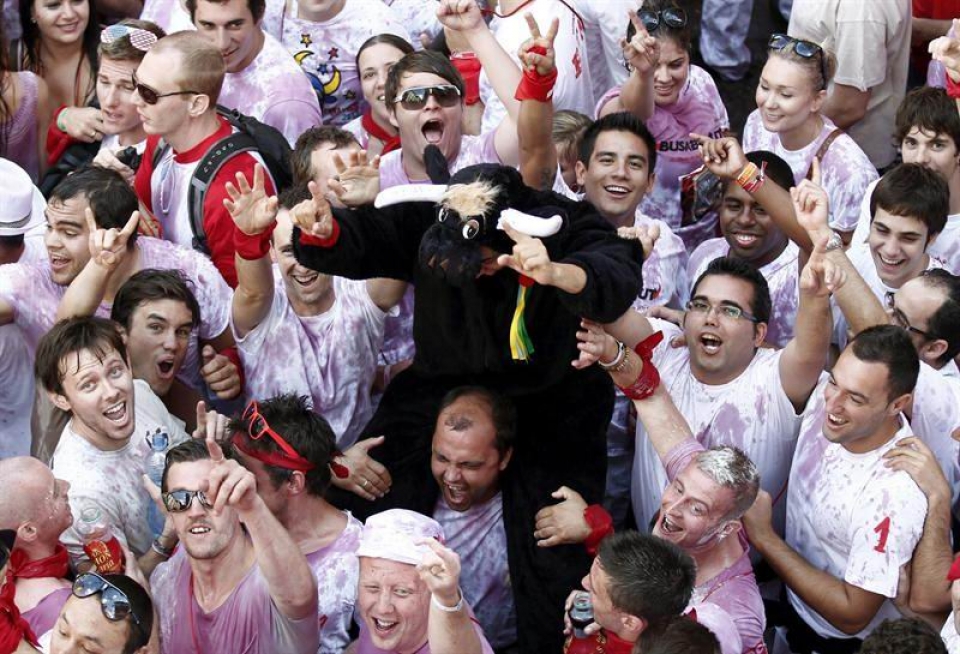 2011ko sanferminak. Argazkia: EFE