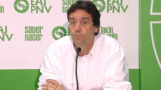 El presidente del ABB del PNV, Iñaki Gerenabarrena. Foto: EITB