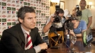 Primera rueda de prensa de Urrutia como presidente del Athletic