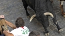 (12-07-2011) Encierro de la ganaderÃ­a Victoriano del RÃ­o. Foto: EFE title=