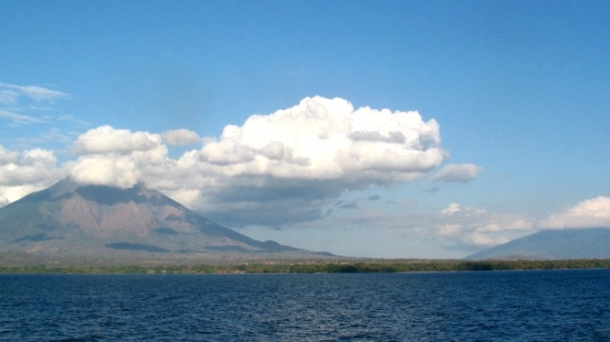 Isla de Ometepe en el lago Nicaragua