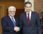 Zapatero welcomes Mahmoud Abbas in Madrid