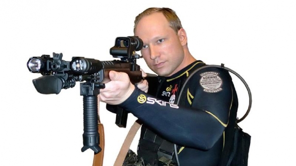 32-year-old Norwegian Anders Behring Breivik. Photo: EFE