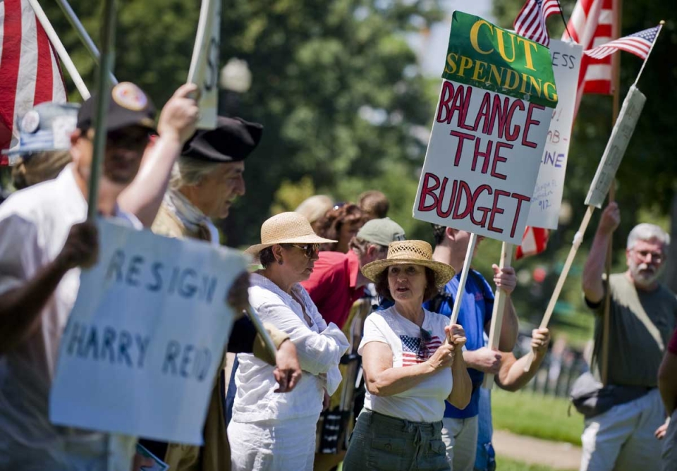 El Tea Party sitúa a EEUU al borde de la quiebra