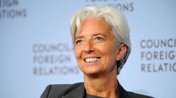 Christine Lagarde, directora gerente del Fondo Monetario Internacional. Foto: EFE