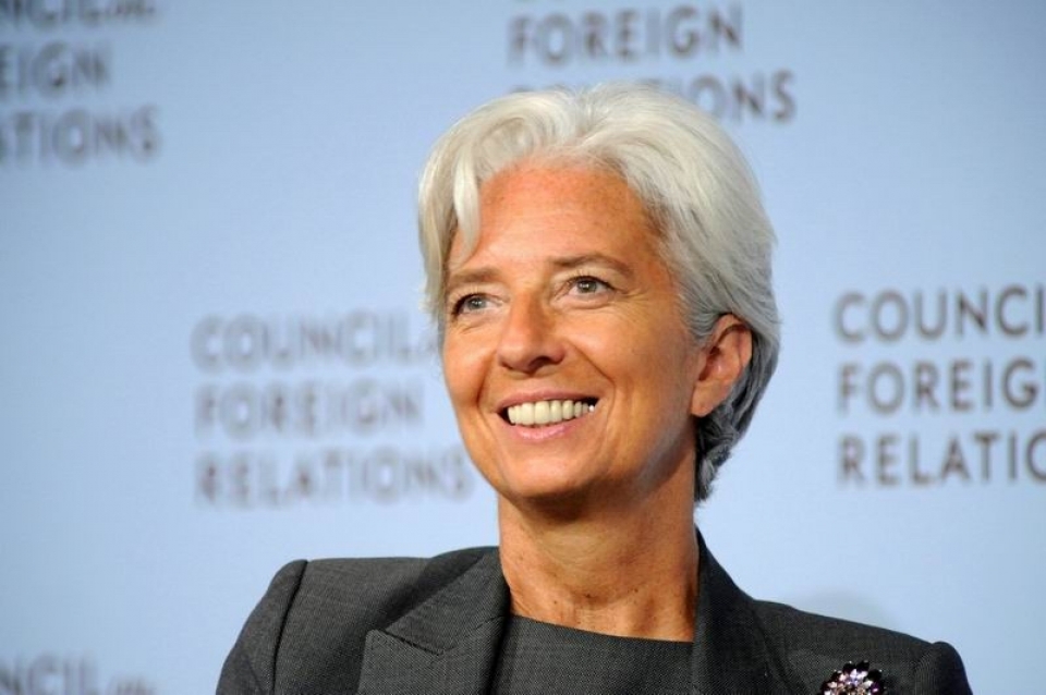 Christine Lagarde, directora gerente del Fondo Monetario Internacional. Foto: EFE