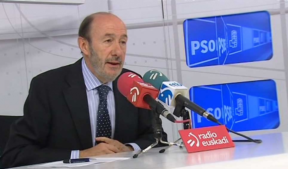 Alfredo Perez Rubalcaba Radio Euskadiko Boulevard saioan elkarrizketatu dute. Argazkia: EITB