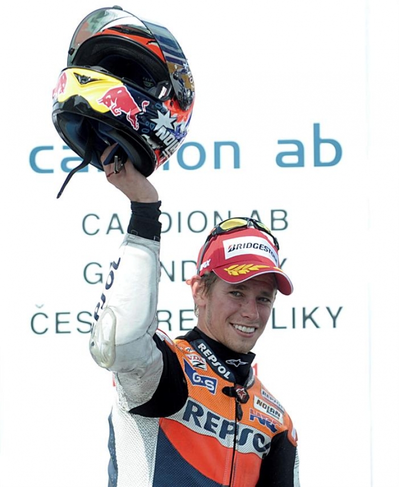 Txekiar Errepublikako S.N.: Casey Stonerrek lortu du garaipena. Argazkia: EFE