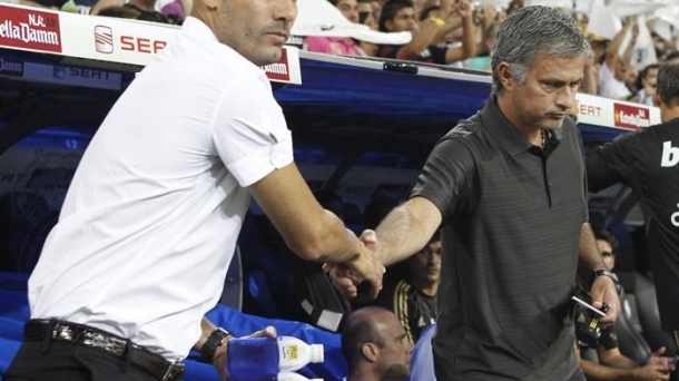 Mourinho eta Guardiola. Argazkia: EFE