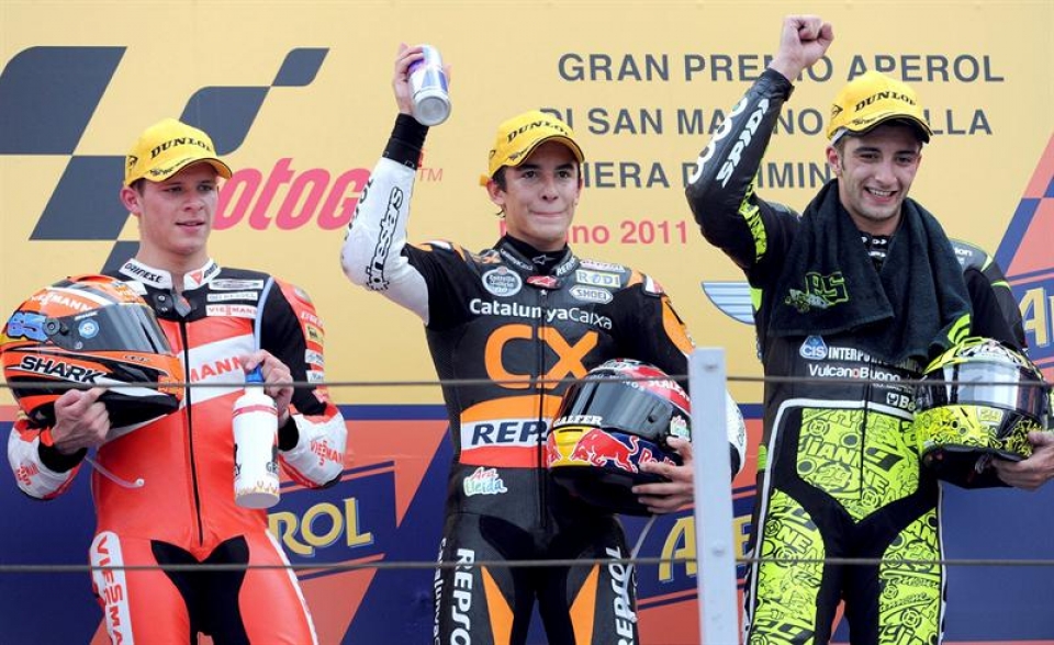 San Marinoko S.N.: Marquezek lortu du garaipena. Argazkia: EFE