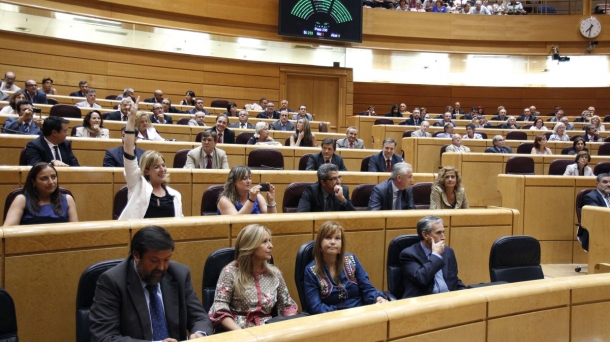 Spanish Senate. Photo: EFE