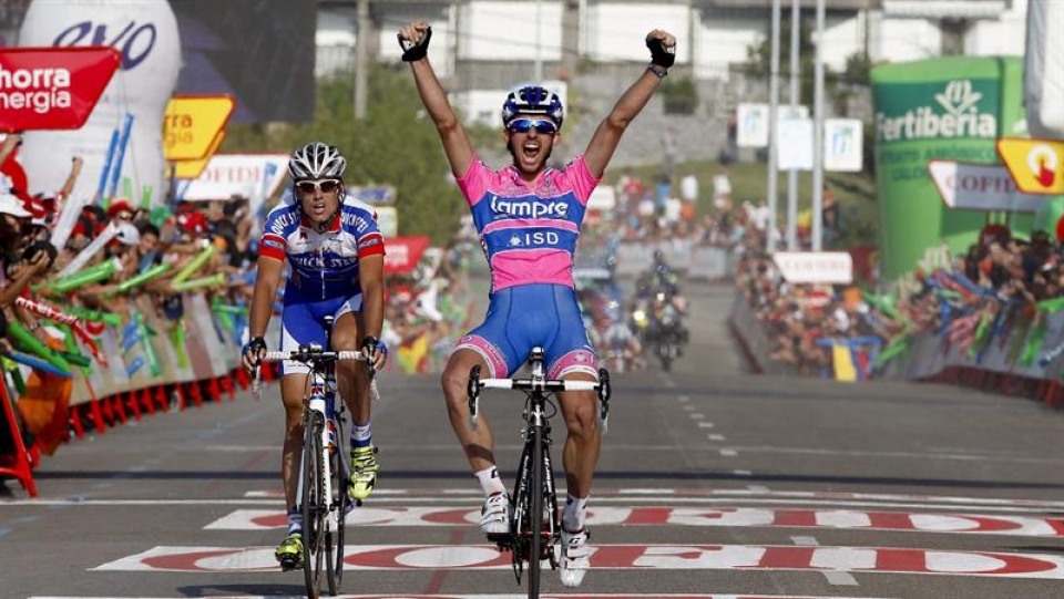 Gavazzik irabazi du Espainiako Vueltako 18. etapa. Argazkia: EFE
