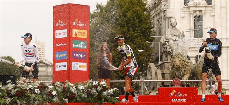 Juanjo Cobok irabazi du 2011ko Vuelta. Argazkia: EFE