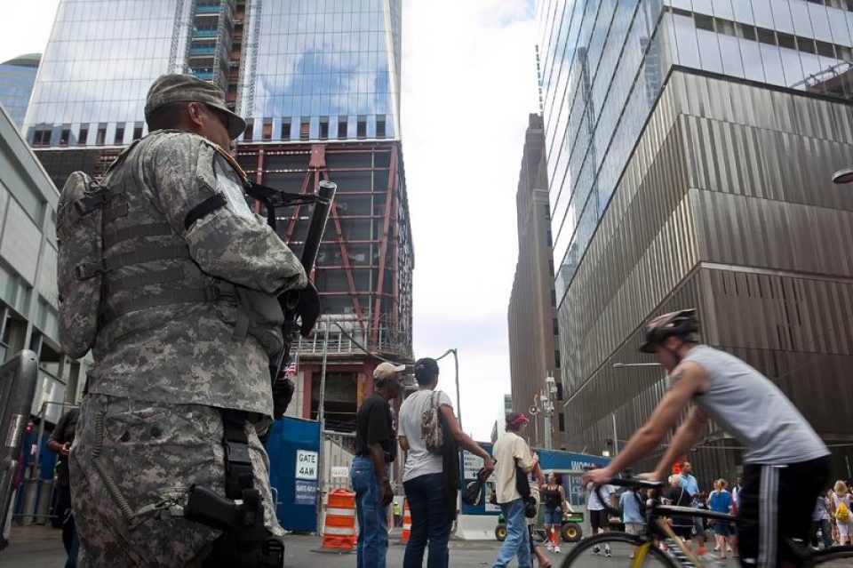 La zona cero de Nueva York. 