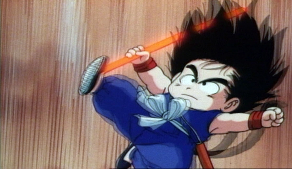 Goku makila luzatzen