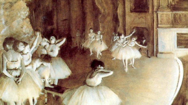 'Mirar un cuadro': 'El ensayo de ballet en escena'