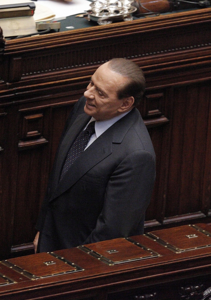 El primer ministro italiano, Silvio Berlusconi