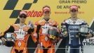 Casey Stonerrek Pedrosa eta Lorenzo gainditu ditu. Argazkia: EFE title=