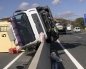 Impressive accident on the motorway between Pamplona and Logroño