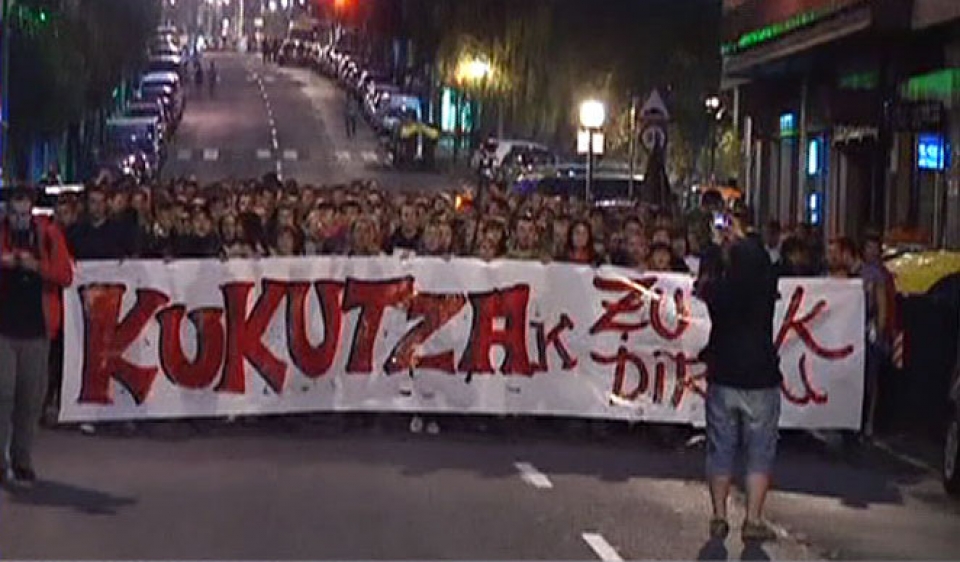 El Juzgado ordena el derribo del gaztetxe Kukutza de Bilbao