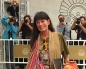 Geraldine Chaplin arrives in San Sebastian