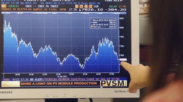 Las bolsas suben ante las posibles medidas de la UE. Foto: EFE