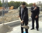 Patxi Lopez lays the 1st stone of the Teaching Hospital in Araba