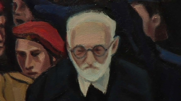 'Las huellas de Unamuno', en los lienzos de Ignacio Ipiña