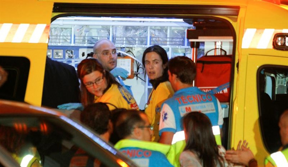 Un hombre mata a una mujer emabarazada en una iglesia de Madridl Foto: EFE