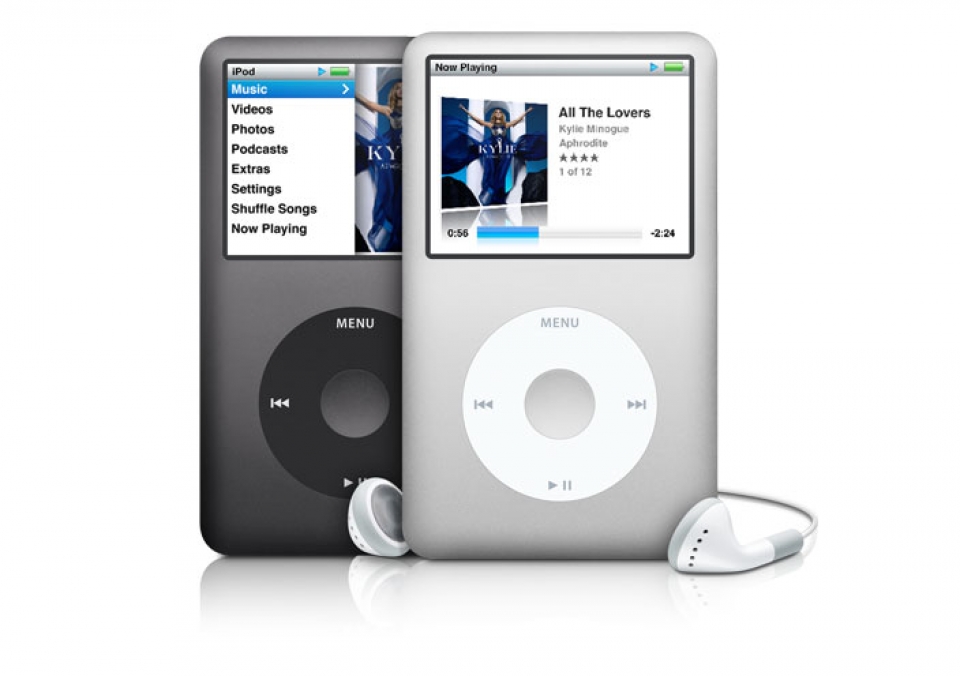 Appleren iPod classic-a. Argazkia: applecom